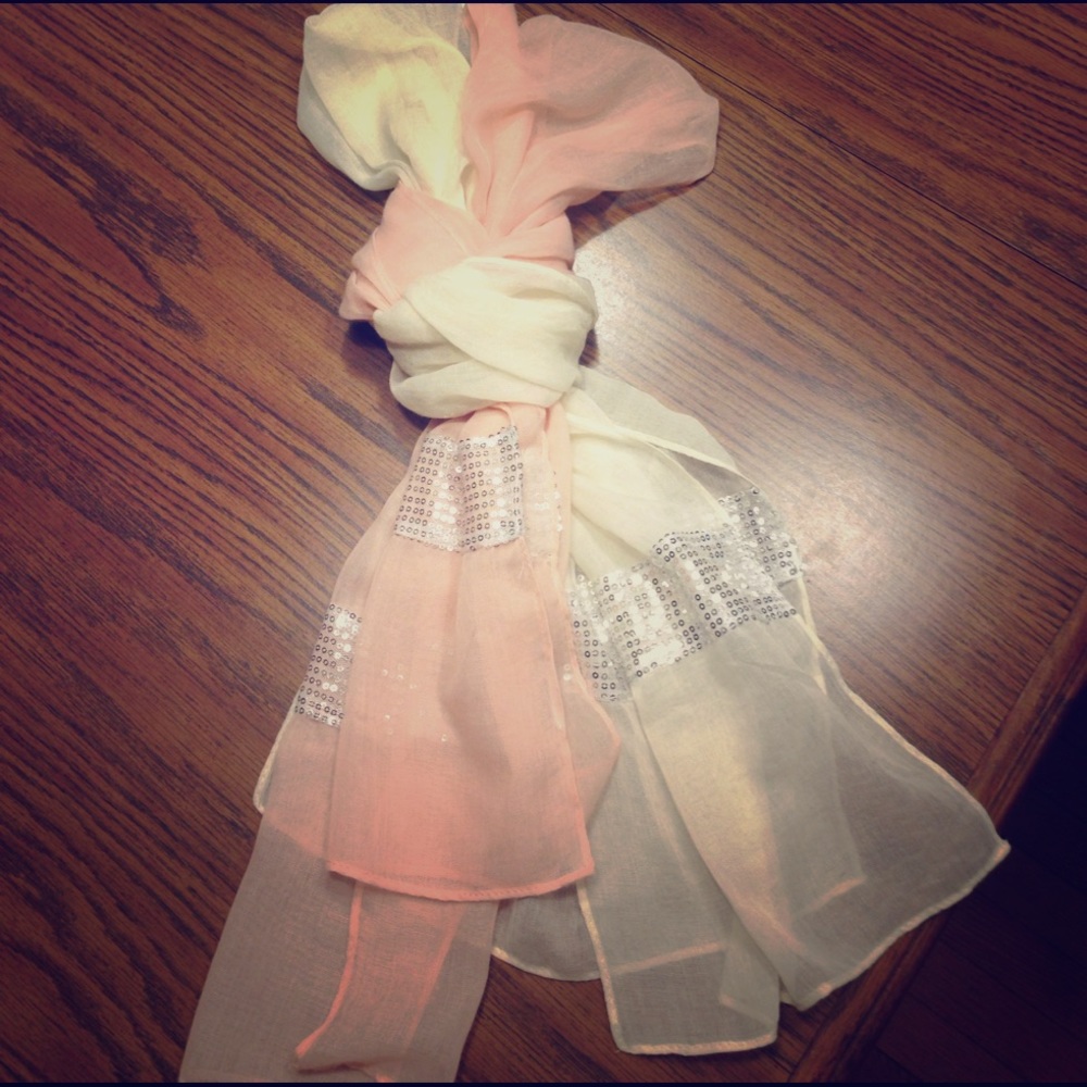 Two fashion scarves