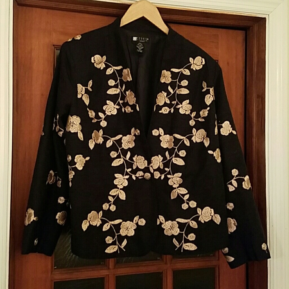 Black and gold Jacket