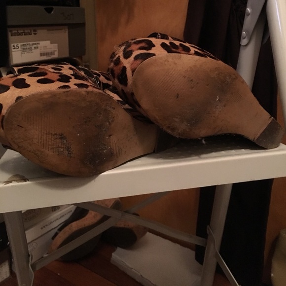 Cheetah print wedges - Picture 2 of 2