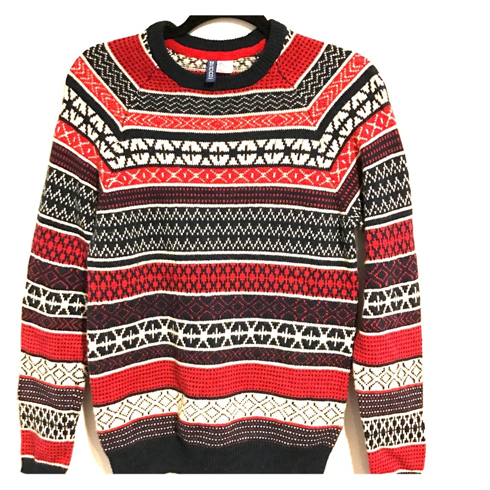 Christmas pattern sweater