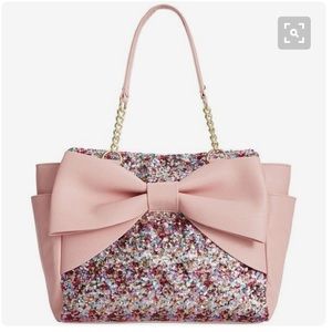 ISO!! Betsey Johnson Sequin Bow Purse