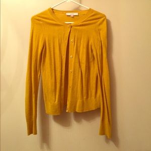 Mustard cardigan