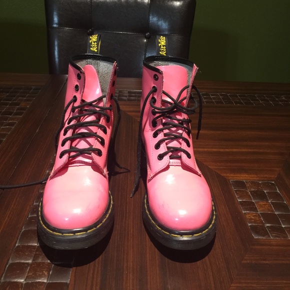 Dr. Martens Shoes - Dr.Martens Pink Boots