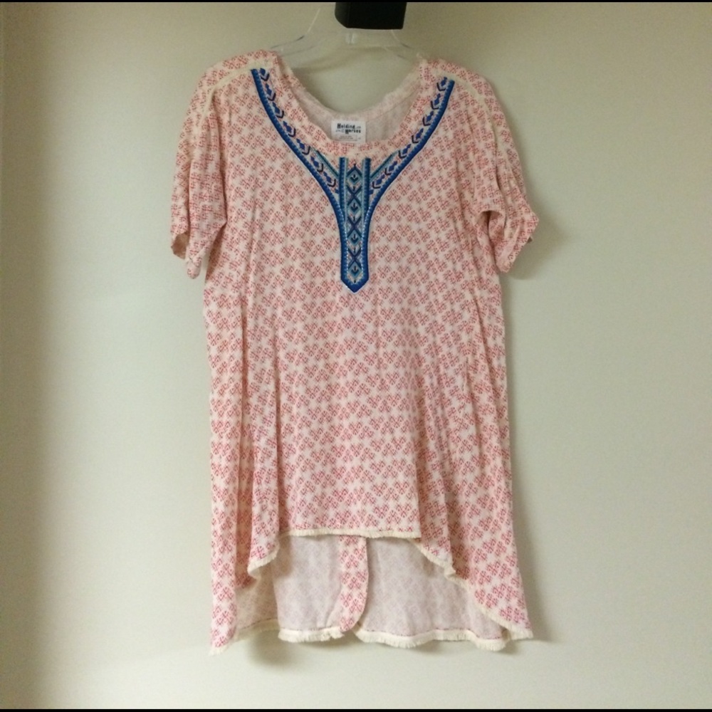 Anthropologie Holding Horses embroidered Tunic - Picture 2 of 6