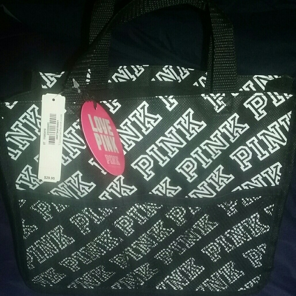 Victoria's Secret pink shower caddy bag