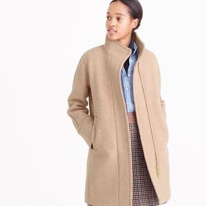 J.Crew stadium cloth cocoon coat