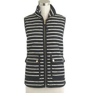 J. Crew striped vest