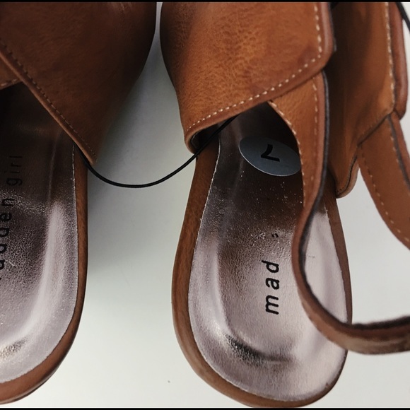 🎉LAST ONE 🎉Steve MaddenCognac Wedges G-Karlin - Picture 5 of 7