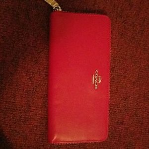 Authentic coach wallet