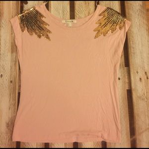 Oh so sparkly Forever 21 top💕
