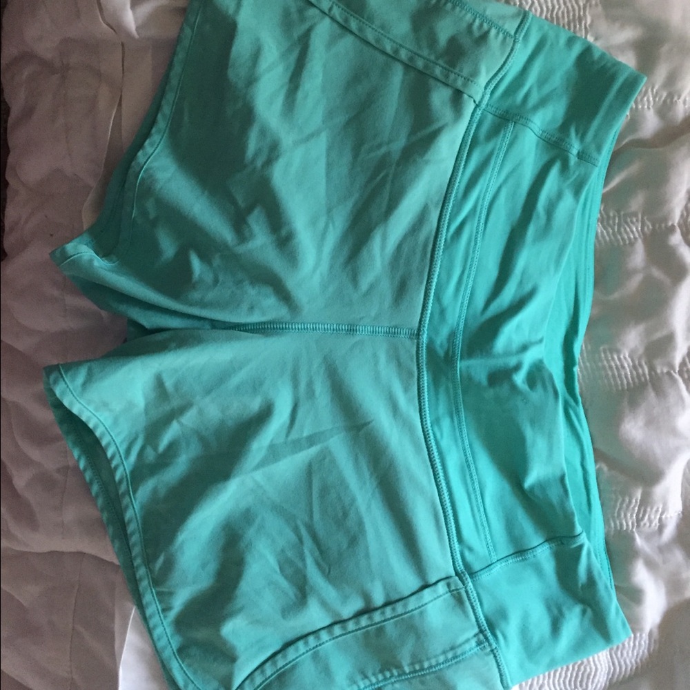 Light blue Lululemon shorts
