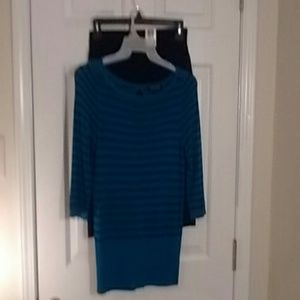 SKIRT & BLOUSE OUTFIT, SIZE 6 (SMALL)