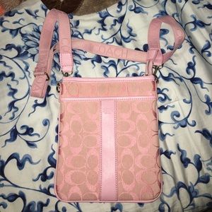 Coach pink bag