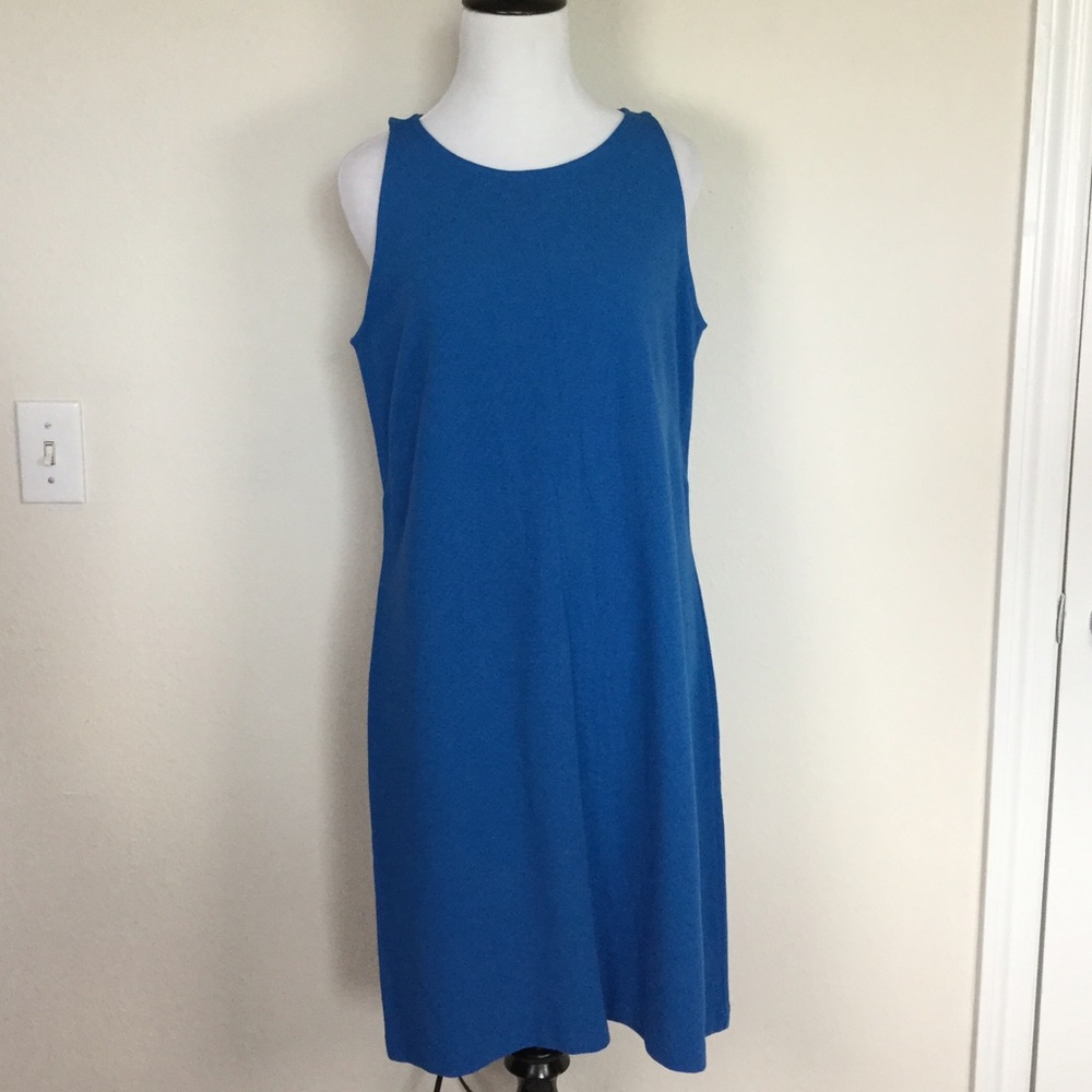 NWT Ann Taylor blue shift dress medium