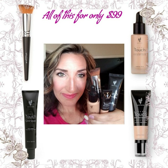 Liquid foundation concealer primer brush