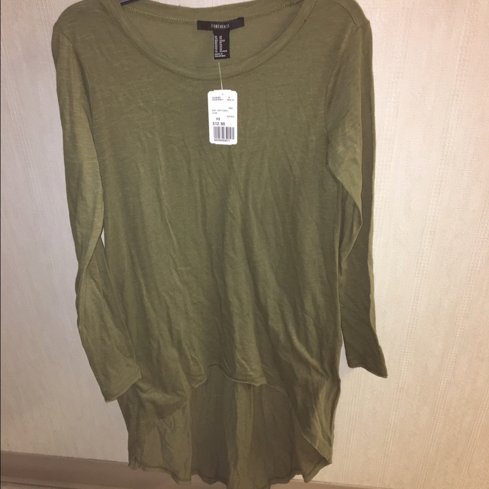 High-Low Knit Tunic