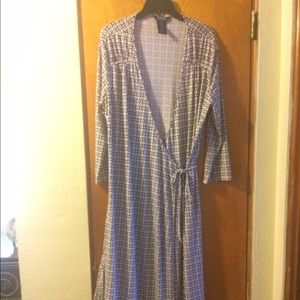 Nautical Wrap Dress