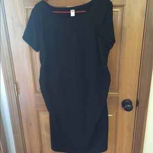 Old Navy Black Maternity Dress