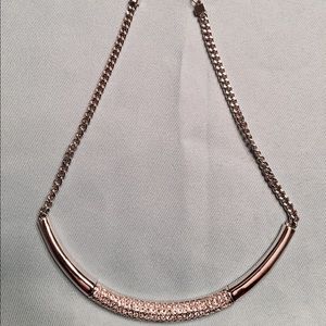 White Collar Necklace - Touchstone Crystal