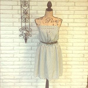 Drop printed chiffon sundress. Worn twice.