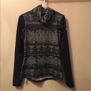 Long sleeve cowl neck Nike shirt