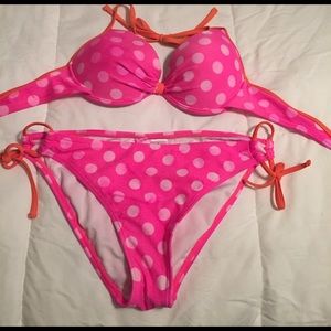Polka Dot String Bikini