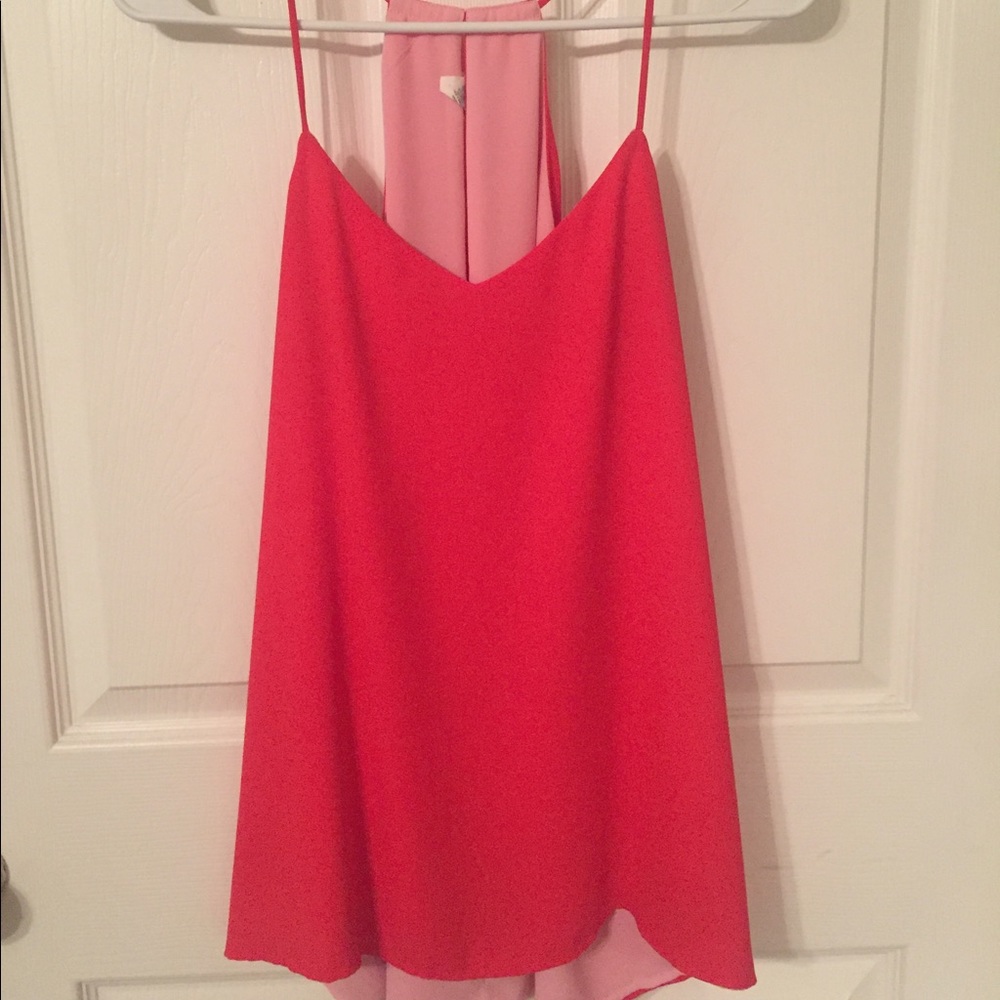 Express red summer top.