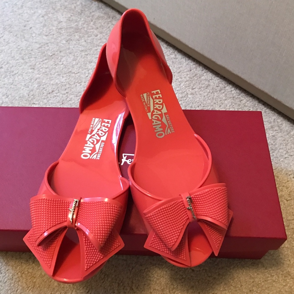 Salvatore Ferregamo Jelly flats