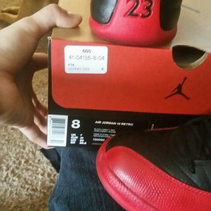Size 8 jordan flu game 12s