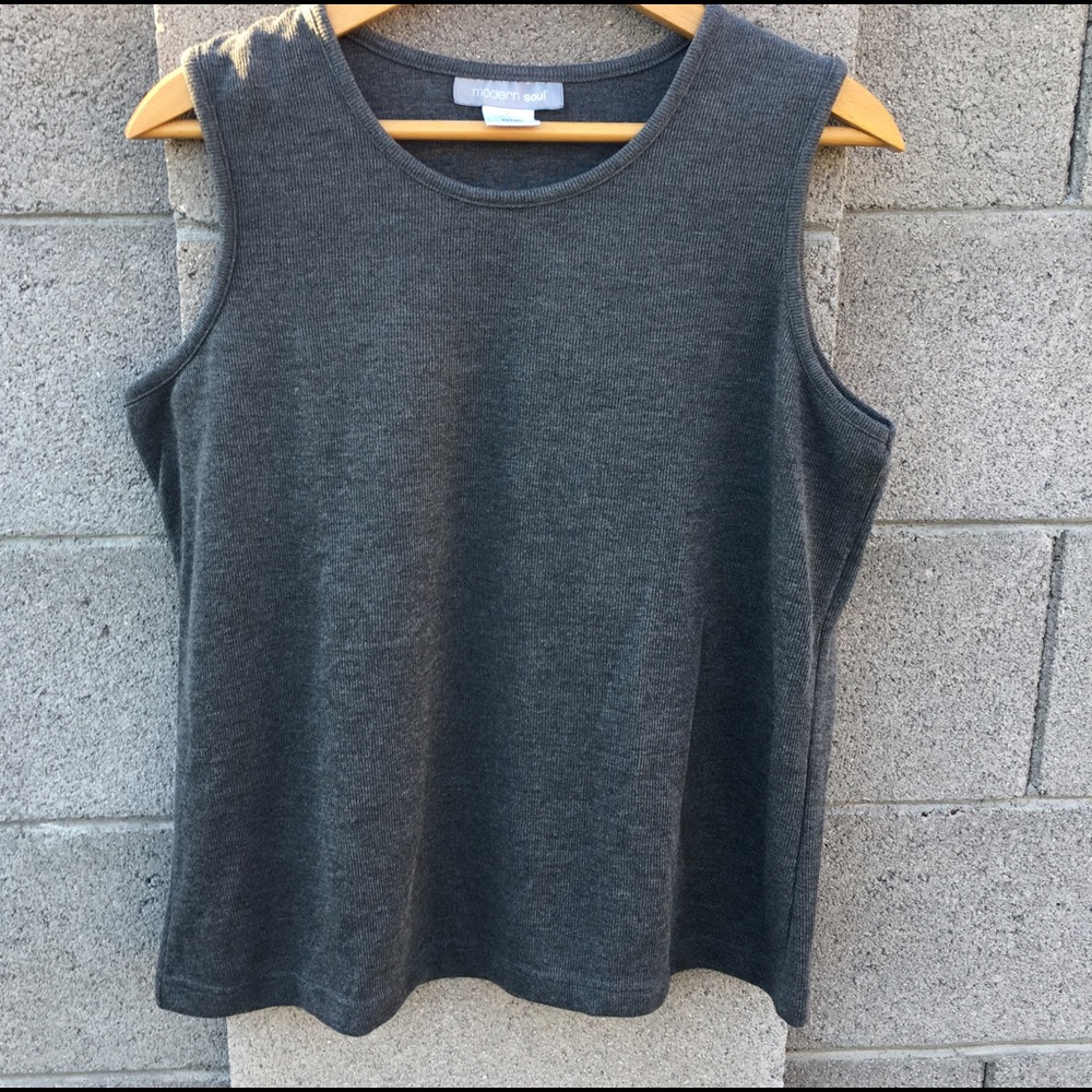 Modern Soul Gray Tank