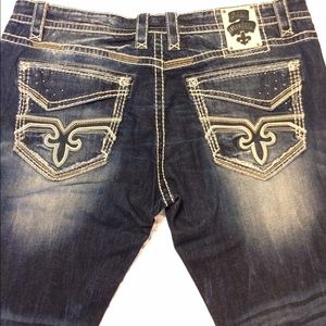 Men's Rock Revival Jeans - 42