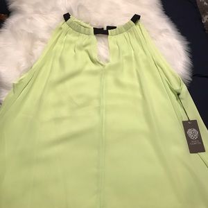 Vince Camuto green top New