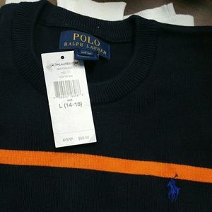 New Boys Polo Sweater