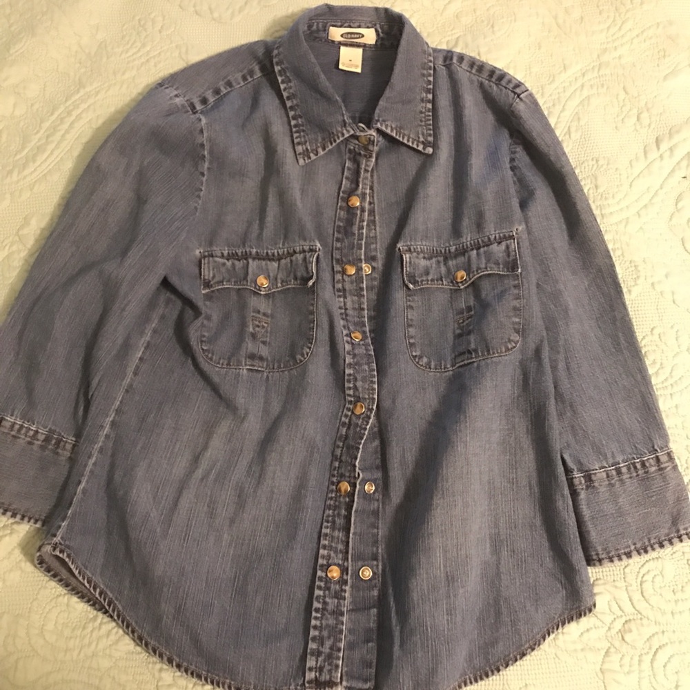 Denim Button Up