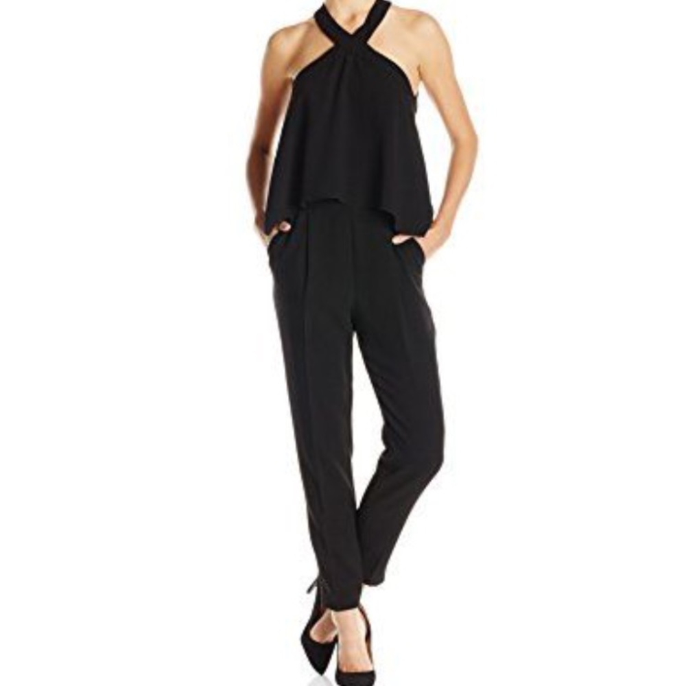 Trina Turk Micaela Popover crepe Jumpsuit