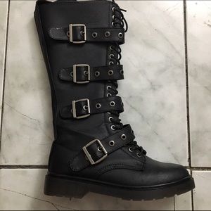 Demonia buckle boots size 10