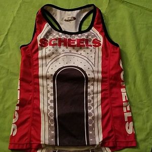 SCHEELS CYCLE TANK BUILT IN BRA SIZE LARGE