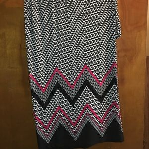 Chevron print palazzo pants size 18/20