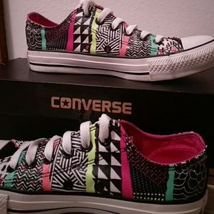 Multicolored Converse