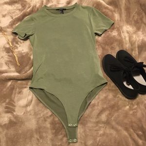 Camo green onsie