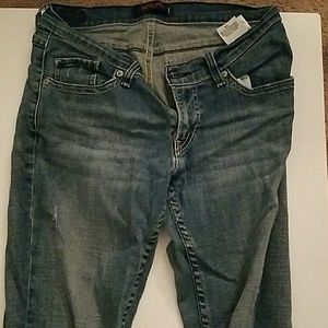 Curvy boot cut jeans