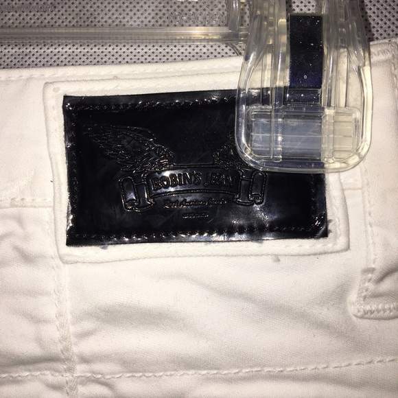 ROBIN'S CARGO CROPPED JEANS SZ 28 - Picture 4 of 6