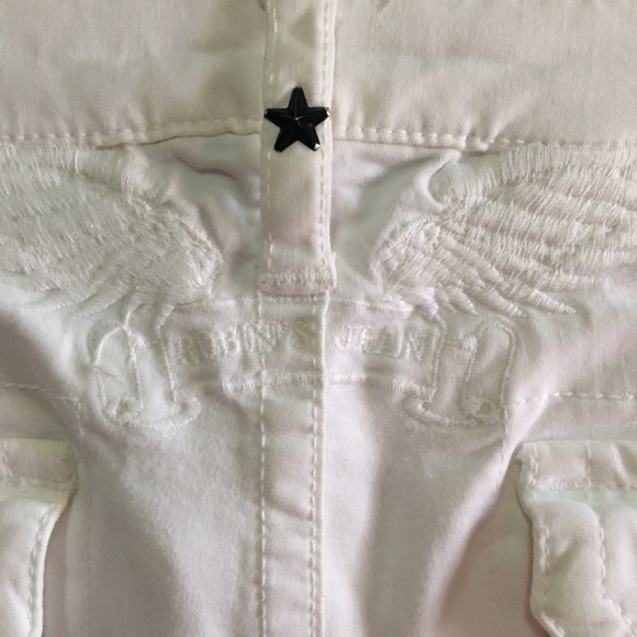 ROBIN'S CARGO CROPPED JEANS SZ 28 - Picture 5 of 6