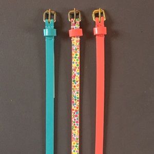 3 cute belts!