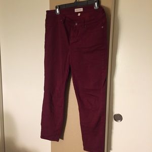 Lila Ryan wine jeans