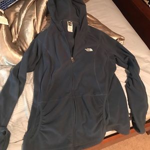 North face blue fleece
