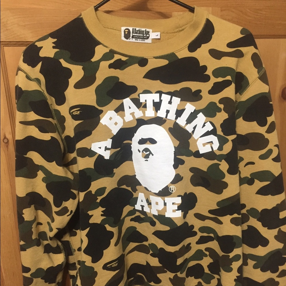 Bape Camo Crewneck