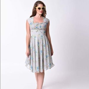 NWT hell bunny roslyn floral dress modcloth