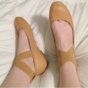 Urban Outfitters Kimchi Blue Cross-Strap Flats