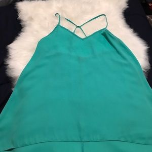 New chiffon turquoise green XL